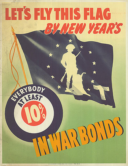 War Bond - Let's Fly this flag by New Year's