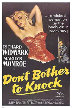 new movie posters Don't Bother To Knock