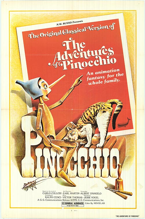 Adventures of Pinocchio Posters - Buy Adventures of