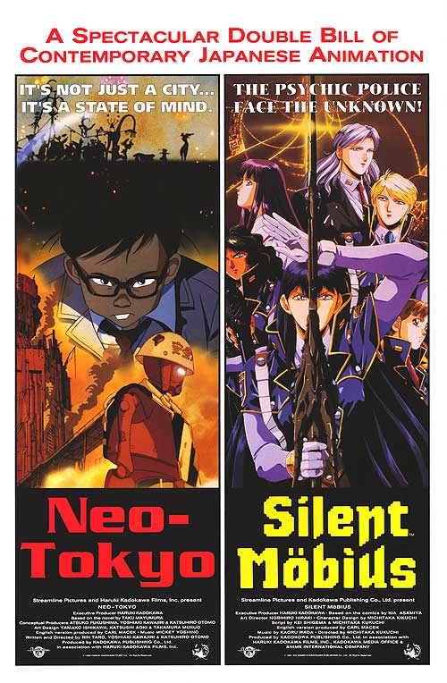 Neo-Tokyo and Silent Mobius Double Feature