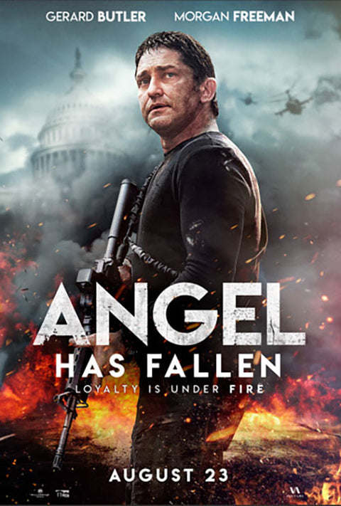 Movie Poster Angel Has Fallen Full Movie Online Morgan Freeman