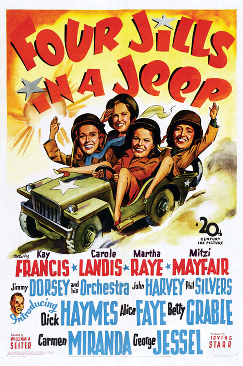 Four Jills In A Jeep