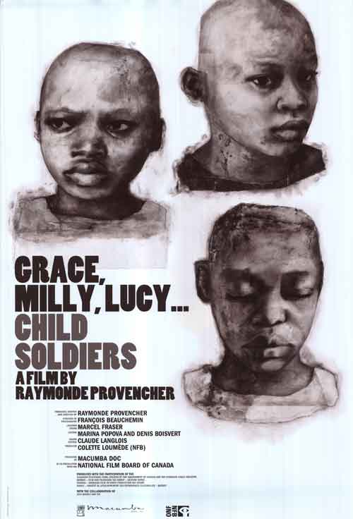 Grace, Milly, Lucy Child Soldiers