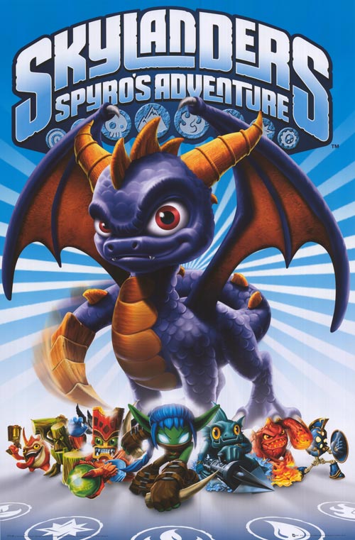Skylanders Spyros Adventure Poster