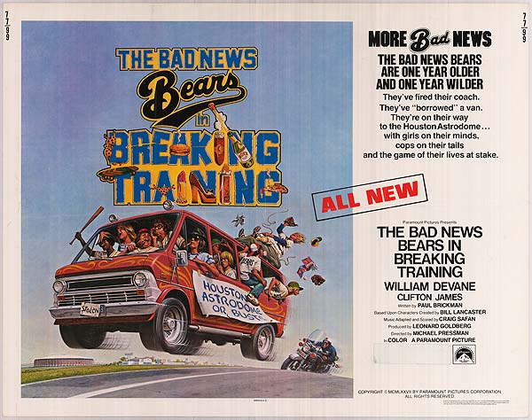 Bad News Bears in Breaking Training