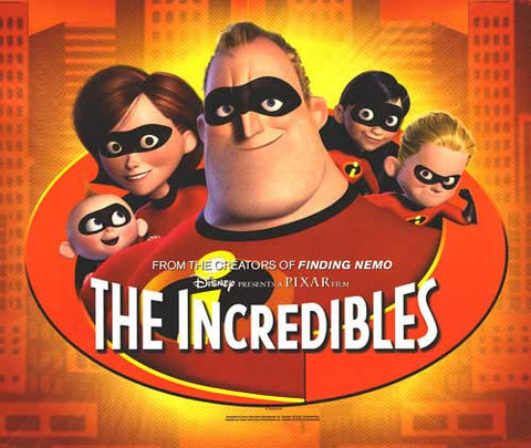 incredibles movie poster
