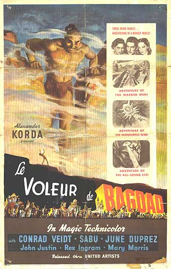 Thief Of Baghdad (1940) (French)