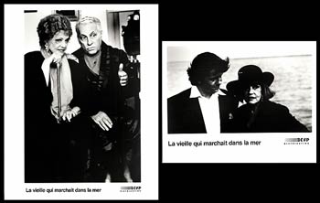 La Vieille Qui Marchait Dans La Mer