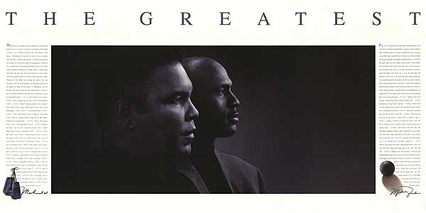 Muhammad Ali and Michael Jordan
