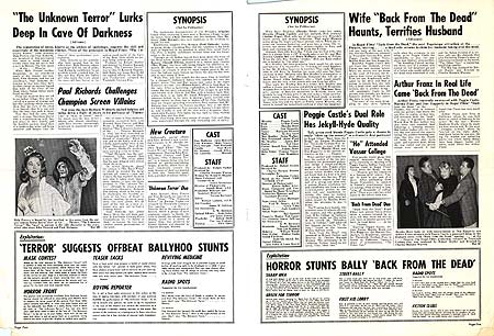 Back From The Dead Unknown Terror