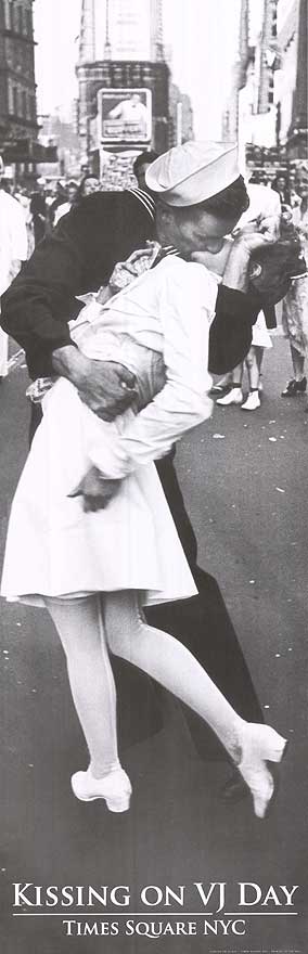Kissing in New York