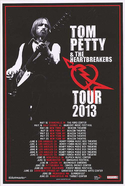 Tom Petty and the Heartbreakers Posters - Buy Tom Petty and the