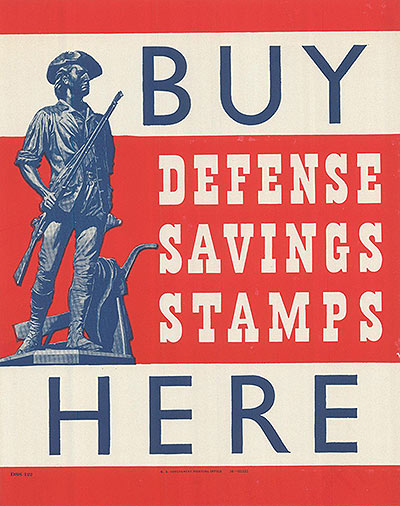 War Bond - Defense Saving Stamps