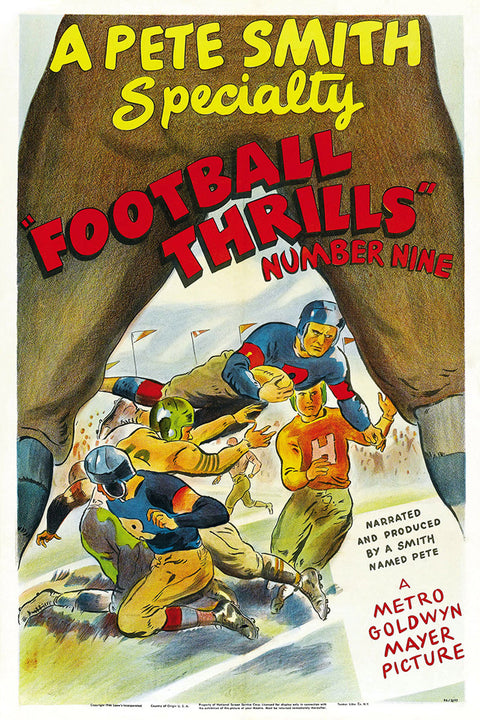 Football Thrills No. 9