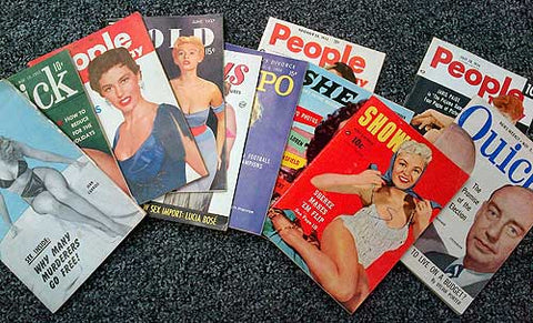 1950s Assorted mini movie magazine digests