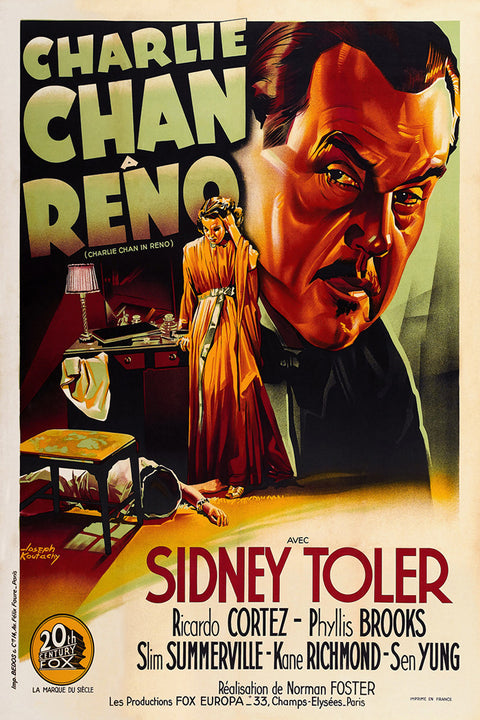 Charlie Chan In Reno (French)