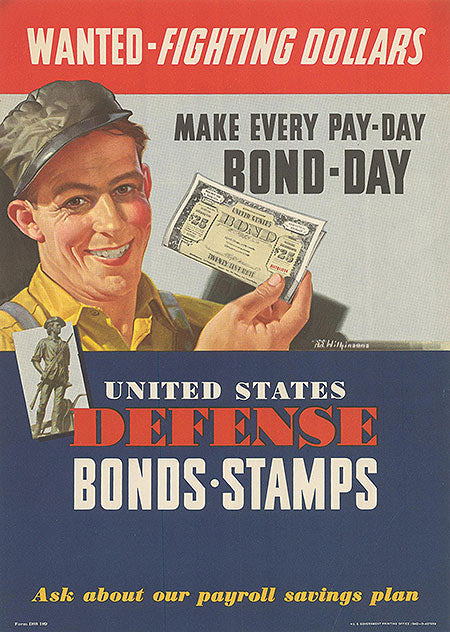 War Bond - Wanted - Fighting Dollars