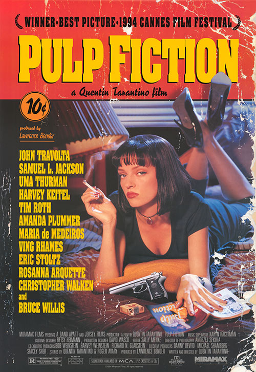 Pulp Fiction Posters - Buy Pulp Fiction Poster Online