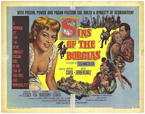 Sins Of The Borgias