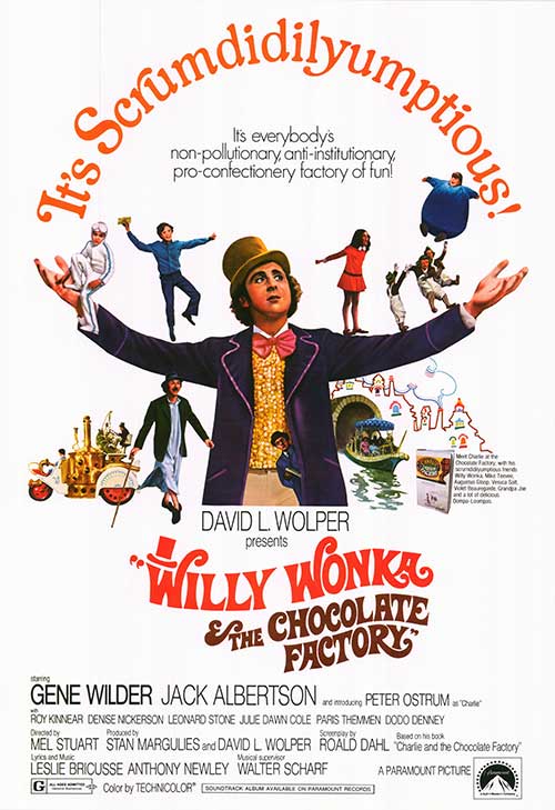 Willy Wonka and The Chocolate Factory