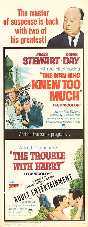 Man Who Knew Too Much and The Trouble With Harry