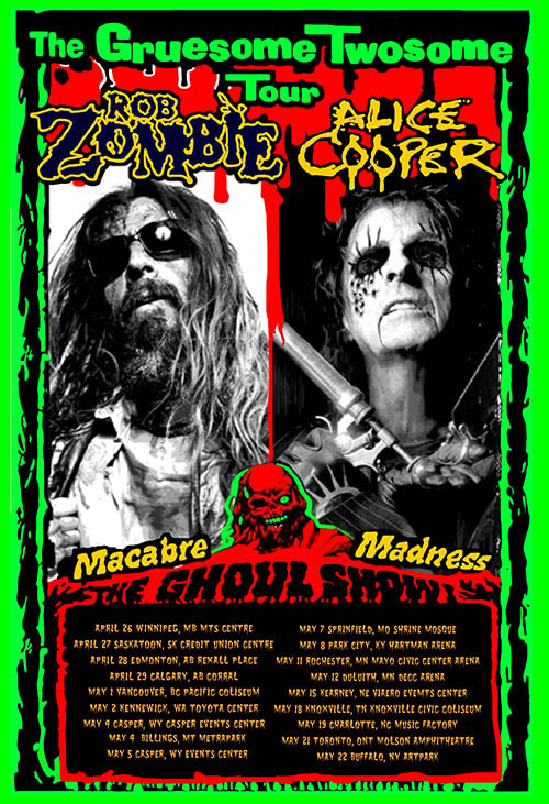 Rob Zombie and Alice Cooper