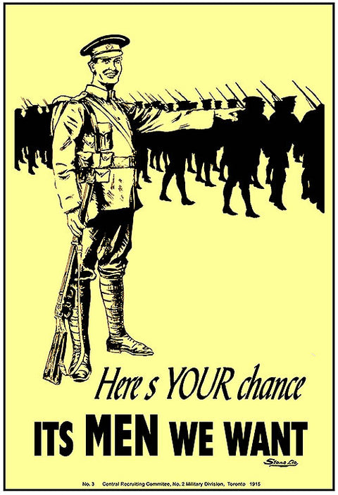 War Propaganda - Here's Your Chance