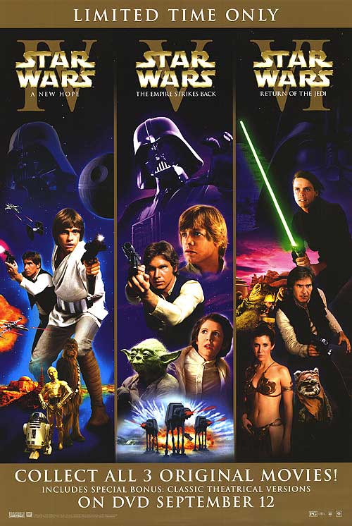 Star Wars Trilogy Posters - Buy Star Wars Trilogy Poster Online 