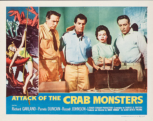 Attack of the Crab Monsters Posters - Buy Attack of the Crab Monsters  Poster Online
