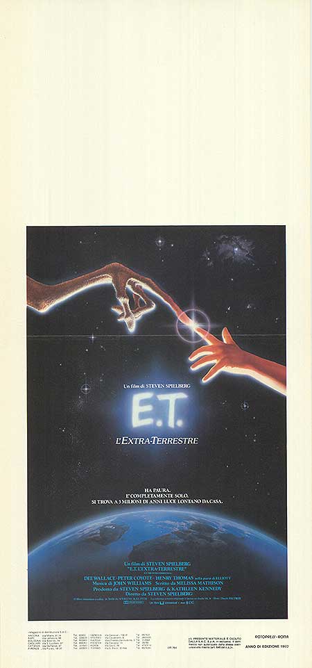 E.T. The Extra Terrestrial - 1982 - Original Movie Poster – Art of