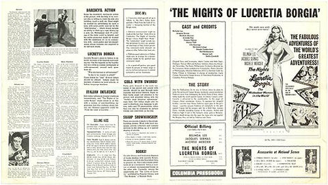 Nights of Lucretia Borgia