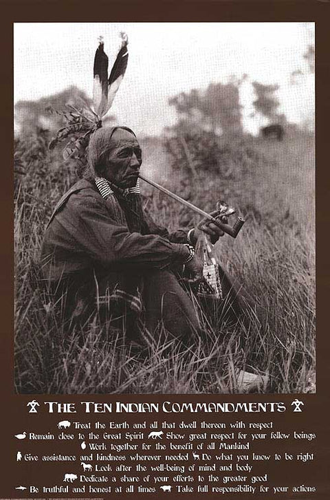 Indian-Ten Indian Commandments