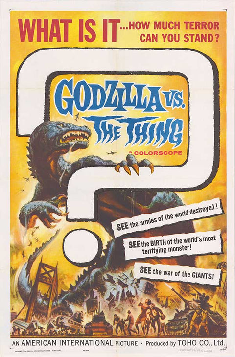 Godzilla Vs The Thing