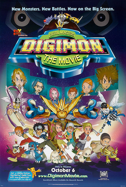 Digimon: The Movie Posters