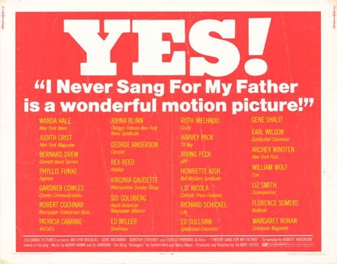 I Never Sang For My Father