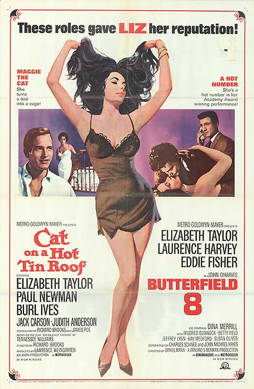 Cat on a Hot Tin Roof and Butterfield 8