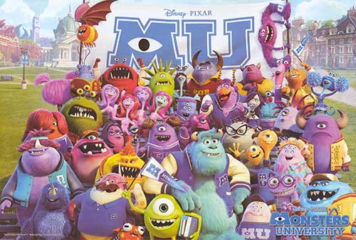 Monsters University Posters - Buy Monsters University Poster Online