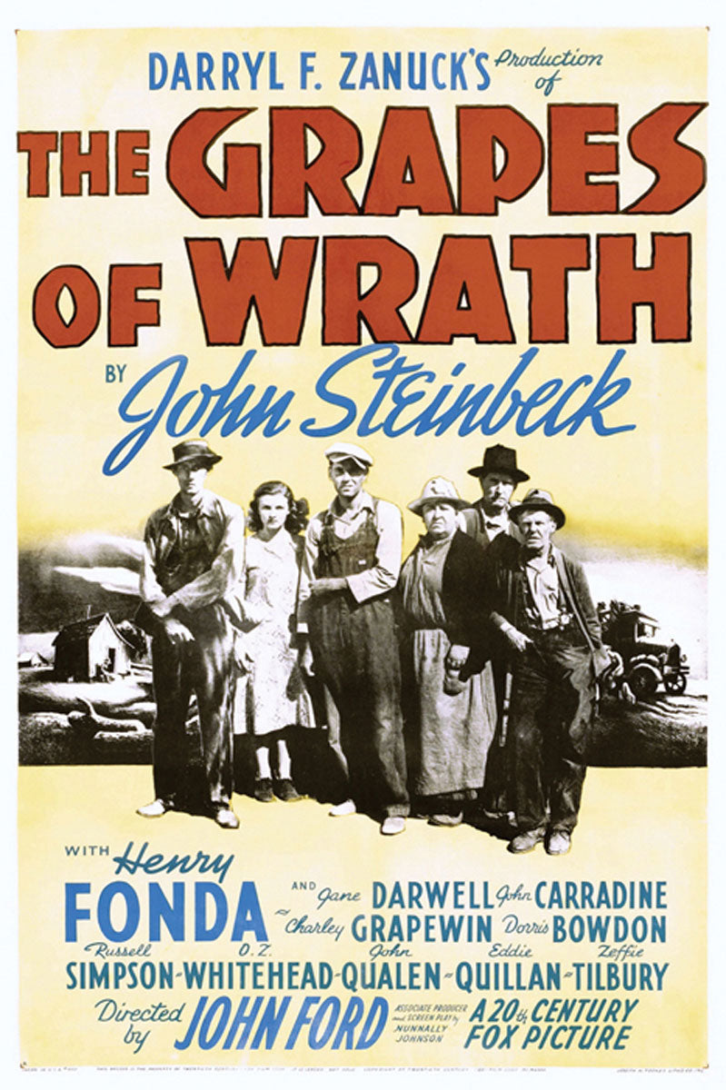 Grapes Of Wrath Posters - Buy Grapes Of Wrath Poster Online