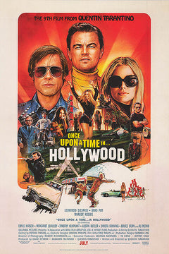 new movie posters Once Upon a Time in Hollywood